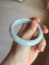 Load image into Gallery viewer, 57.5mm Certified 100% natural Type A light green white jadeite jade bangle B116-5269