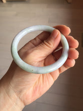 Load image into Gallery viewer, 57.8mm certified 100% natural type A green/purple/red(FU LU SHOU) round cut jadeite jade bangle PA205-(0426) Add on item Shopify only
