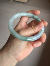 Load image into Gallery viewer, 卖了 59.8mm Certified Type A 100% Natural white/purple/green round cut jadeite Jade bangle PE124-0289