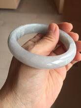 Load image into Gallery viewer, 57.5mm certified 100% natural Type A light green/purple jadeite jade bangle PE9-0311