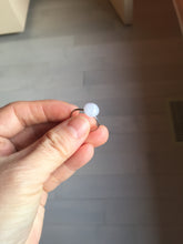 Load image into Gallery viewer, 100% Natural light purple white cabochon jadeite ring (adjustable size) PH39
