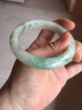 Load image into Gallery viewer, 55.5mm Certified 100% natural Type A fresh green yellow orange jadeite jade bangle BN1-6331