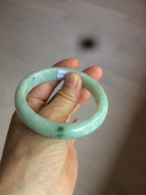 Load image into Gallery viewer, 56.4mm 100% natural Type A sunny green/brown/white jadeite jade bangle AX47-2831
