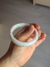 Load image into Gallery viewer, 56.6mm certificated Type A 100% Natural green purple white Jadeite Jade bangle BL67-6247