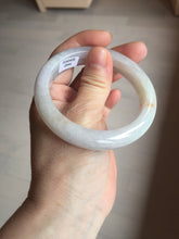 Load image into Gallery viewer, 56mm certified 100% natural type A icy watery white red purple jadeite jade bangle AH98-0544