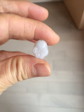 Load image into Gallery viewer, 100% Natural type A sunny green/purple doggy paw Jadeite Jade pendant AX146