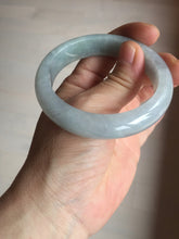 Load image into Gallery viewer, 53.4mm Certified Type A 100% Natural icy watery light green purple jadeite Jade bangle BK121-3399