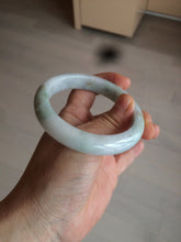 Load image into Gallery viewer, 57mm Certified Type A 100% Natural yellow/purple/green(FU LU SHOU) Jadeite Jade bangle AC86-0748
