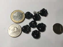 Load image into Gallery viewer, 100% Natural type A black paw Jadeite Jade pendant group BG208