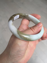 Load image into Gallery viewer, 59.2mm certified Type A 100% Natural green brown pink Jadeite Jade bangle BL120-9433