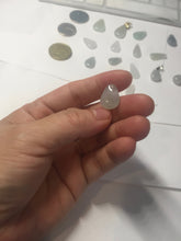 Load image into Gallery viewer, 100% Natural super icy watery sunflower seeds jadeite Jade beads pendant/earring suplies PC120 (Add on item. No sale individually)