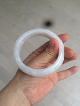 Load image into Gallery viewer, 57.5mm Certified 100% natural Type A sunny green/purple jadeite jade bangle AX90-1457