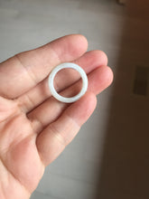 Load image into Gallery viewer, Size 4 1/2 -9 1/4 100% natural type A light green/purple/white jadeite band ring group PD199