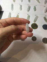 Load image into Gallery viewer, 100% natural type A icy watery sunny green/purple a pearl in my palm (apple of my eye, 掌上明珠) Jadeite jade bead PH233