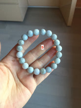 Load image into Gallery viewer, Size 52-60mm 100% natural type A green/yellow/brown/purple jadeite jade beads bracelet group BL134