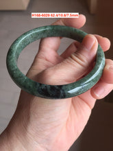 Load image into Gallery viewer, Sale! Type A 100% Natural dark green/white/black Jadeite Jade bangle with defects group 3