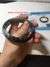 Load image into Gallery viewer, 54-60mm certified Type A 100% Natural light green Jadeite Jade bangle GC20/23 (add on item)