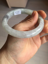 Load image into Gallery viewer, 59mm Certified Type A 100% Natural icy watery green purple Jadeite Jade bangle BQ48-6803