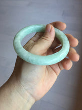 Load image into Gallery viewer, 57mm Certified Type A 100% Natural light green jadeite Jade bangle PA132-(6557)