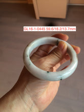 Load image into Gallery viewer, 57-62mm Certified Type A 100% Natural green/brown/white/gray jadeite Jade bangle group GL16