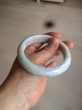 Load image into Gallery viewer, 58.5 mm Certified Type A 100% Natural yellow/light purple/green(FU LU SHOU) Jadeite Jade bangle AF79-0586