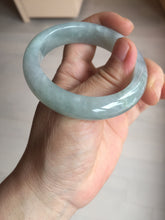 Load image into Gallery viewer, 51.4mm Certified Type A 100% Natural icy watery light green jadeite Jade bangle BK123-3400