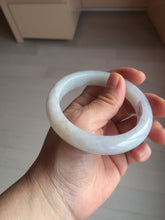 Load image into Gallery viewer, 58mm Certificate icy waterly light purple white orange jadeite jade bangle BF134-2650