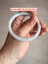 Load image into Gallery viewer, Type A 100% Natural dark green/white/black Jadeite Jade bangle (with defects) group 1