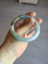 Load image into Gallery viewer, 53mm certified 100% natural Type A light green brown jadeite jade bangle AX133-7691
