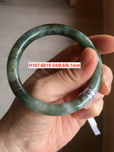 Load image into Gallery viewer, Sale! Type A 100% Natural dark green/white/black Jadeite Jade bangle with defects group 3