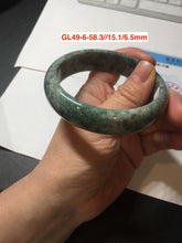 Load image into Gallery viewer, 58-64mm certified 100% Natural type A green/gray jadeite jade bangle group S33 (Clearance)