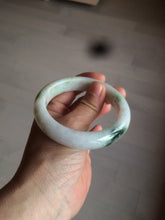 Load image into Gallery viewer, 57mm certified Type A 100% Natural green/red/white jadeite jade bangle BF38-1465