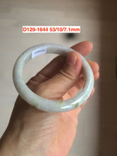 Load image into Gallery viewer, Sale! 49-54mm certified Type A 100% Natural dark green/white/black Jadeite Jade bangle with defects group GC30