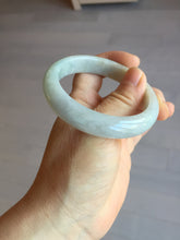 Load image into Gallery viewer, 54.5mm Certified 100% natural Type A light green white yellow jadeite jade bangle AX137-0804