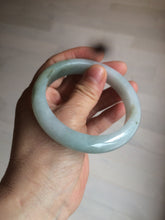 Load image into Gallery viewer, 57.5 mm Certified Type A 100% Natural green/purple Jadeite Jade bangle AX57-0356