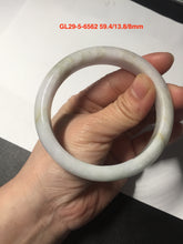 Load image into Gallery viewer, Sale! Type A 100% Natural dark green/white/black Jadeite Jade bangle with defects group 3