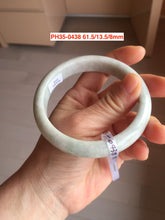 Load image into Gallery viewer, 52-60mm certified Type A 100% Natural green yellow purple gray black Jadeite Jade bangle GL54