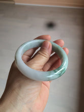 Load image into Gallery viewer, 56.4mm certificated Type A 100% Natural sunny green Jadeite Jade bangle Z128-2357
