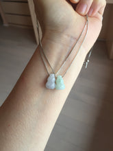 Load image into Gallery viewer, 100% natural type A 3D white/yellow/purple/brown Jadeite jade gourd ( 葫芦, 福禄) pendant PH108