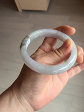 Load image into Gallery viewer, 57.6mm Certified Type A 100% Natural icy watery white purple black brown Jadeite Jade bangle BM21-7700