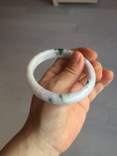 Load image into Gallery viewer, 56.4 mm certificated Type A 100% Natural green purple white Jadeite Jade bangle BL65-6232