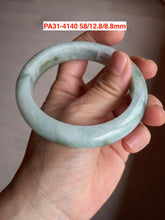 Load image into Gallery viewer, 52-60mm Certified type A 100% size 56-60mm Natural green/white/purple Jadeite bangle with defects group BH15