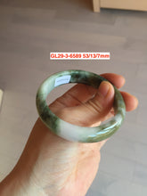 Load image into Gallery viewer, Sale! Type A 100% Natural dark green/white/black Jadeite Jade bangle with defects group 3