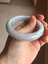 Load image into Gallery viewer, 52.7mm certified 100% natural Type A light green/purple jadeite jade bangle PE10-0323