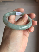 Load image into Gallery viewer, 55.7mm Certified Type A 100% Natural light green white red Jadeite Jade bangle BQ10-3798