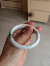 Load image into Gallery viewer, 50.5mm Certified Type A 100% Natural sunny green/purple/yellow(FU LU Shou) oval Jadeite Jade bangle AK53-1221