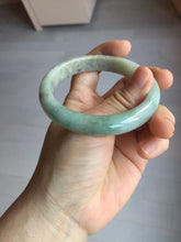 Load image into Gallery viewer, 58.4mm certified 100% natural Type A light green white purple brown jadeite bangle PD162-6320