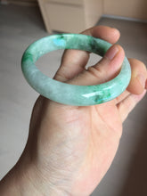Load image into Gallery viewer, 54mm certified 100% natural Type A sunny green jadeite jade bangle PB165-4664