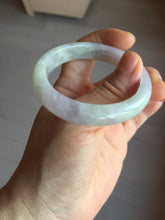 Load image into Gallery viewer, 49.7mm certified 100% natural Type A sunny green/purple jadeite jade bangle BH116-1950