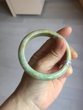 Load image into Gallery viewer, 57.7mm certified Type A 100% Natural light green/yellow/red/white Jadeite Jade bangle AZ195-2742